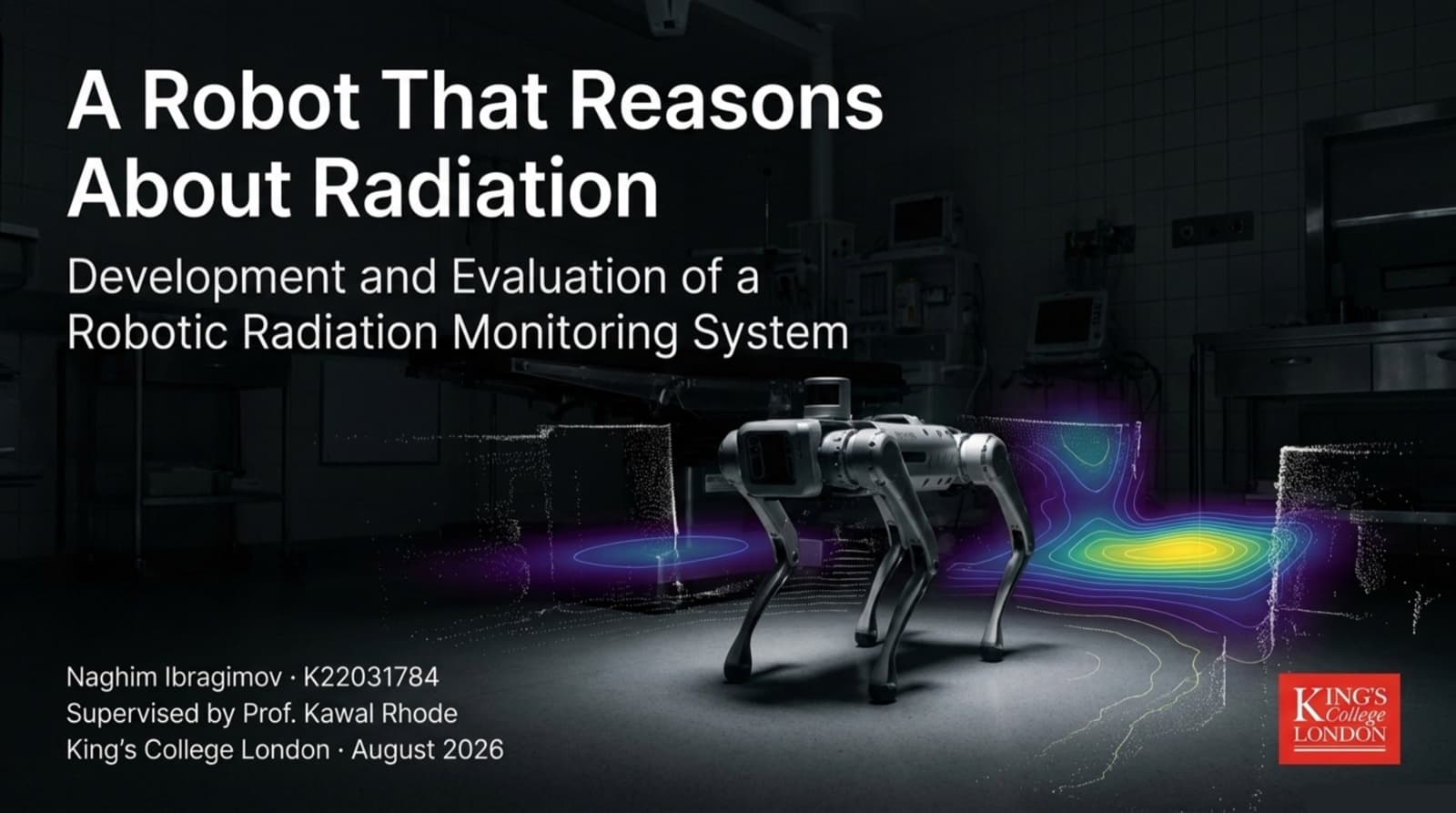 MSc Dissertation — Quadruped Robotic Radiation Monitoring System